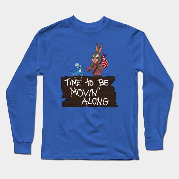 Splash Mountain Brer Rabbit shirt Long Sleeve T-Shirt by Polynesian Vibes